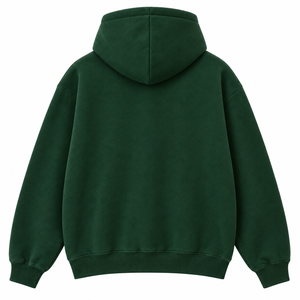 Sweat-shirt à capuche personnalisé de Noël, imprimé Village d'Hiver, en polaire épaisse surdimensionnée, unisexe, vente en gros - Product Image 4