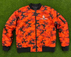 Custom Men New Design <b>Camo</b> Bomber <b>Jacket</b> Lightweight Polyester Flight <b>Jacket</b> Casual Street Fashion Windbreaker with Custom Logo - Product Image 6