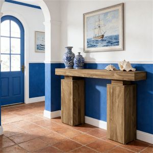 Main Console <b>Table</b> Wooden Entrance & Foyer <b>Table</b> Elegant <b>Display</b> <b>Table</b> - Product Image 2
