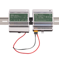 Alimentation sans interruption (ASI) industrielle MiTEC personnalisable 220 VAC sur rail DIN, solution ASI sur rail DIN au lithium-ion 12 V 24 V