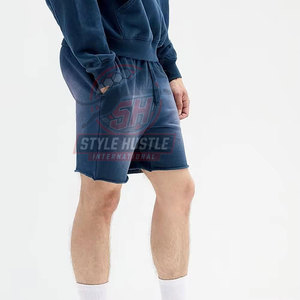 Pantalones Cortos Casuales de Lavado Ácido para Hombre, Nuevo Estilo, Material de Primera Calidad, Marca Privada, Diseño Personalizado - Product Image 2