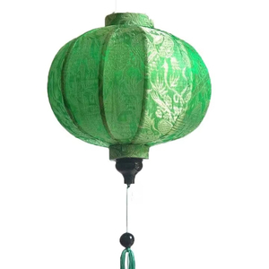 Lightweight <b>Bamboo</b> Silk <b>Lantern</b> Easy Hanging Silk <b>Lantern</b> for Party and Wedding Decoration - Product Image 1