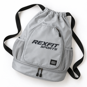 Bolsa de Pádel Personalizada Rexfit Sports, Mochila de Práctica con Bolsillo Frontal y Compartimento Inferior con Cierre para el Cancha - Product Image 3