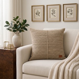 Luxury KATIYA SILK Yarn Dyed Cushion <b>Cover</b> | Textured Decorative Throw Pillow <b>Cover</b> for <b>Sofa</b>, <b>Bed</b> & Home Decor - Product Image 4