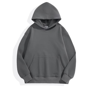 Drop Shoulder High Quality <b>500</b> <b>GSM</b> Oversized Pullover <b>Hoodie</b> Premium quality Design with High Weight Puff Print Men's - Product Image 2