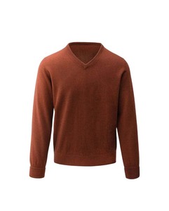 Pull en tricot polaire à col en V pour femme, couleur unie, coupe décontractée, saison hivernale, 100% coton, séchage rapide - Product Image 5