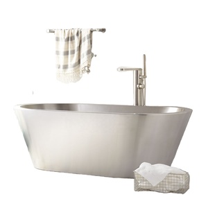 Baignoires autoportantes en cuivre artisanales sur mesure, grande taille, avec finition antique, pour salle de bain - Product Image 2