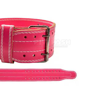 Cinturón de Levantamiento de Pesas Ajustable de Cuero con Doble Hebilla para Entrenamiento de Fuerza y Fitness en el Gimnasio 2026 - Product Image 3