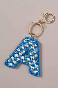 Porte-clés brodé de pétales de fleur de lys en perles, fait main, breloque florale pour sac, fleur de cerisier rose et orange, cadeau artisanal, ornement - Product Image 4