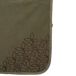 Manta para Caballo Verde Oliva con Diseño Floral, Solapa Media para la Cola, 2 Correas para las Patas, Forro Polar, Uso en Exteriores, Todas las Estaciones - Product Image 3