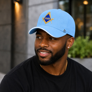 Casquette de baseball style snapback en maille, Vêtements maçonniques grecs, Insignes maçonniques, Vêtements de fraternité, Vente en gros - Product Image 3