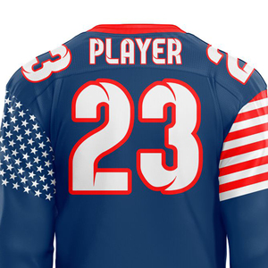 Camiseta de Hockey sobre Hielo Sublimada Profesional, Camisetas Personalizadas para Equipos, Ropa Deportiva Transpirable de Secado Rápido, Uniforme de Club Personalizado - Product Image 6