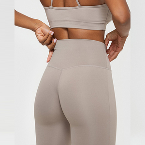 Leggings de yoga tricotés sur mesure 2026 – Nouveau design, confortables, coupe régulière, grandes tailles, taille mi-haute, séchage rapide, respirants pour femme - Product Image 6