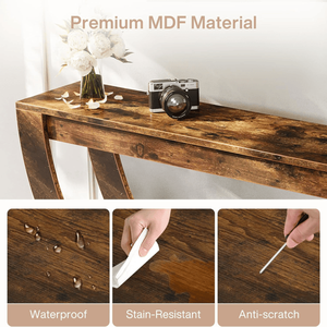 Mesa Consola Larga para Sala de Estar, Soporte para TV, No es Compatible con TV, No es Defectuosa, Devoluciones por Remordimiento - Product Image 5