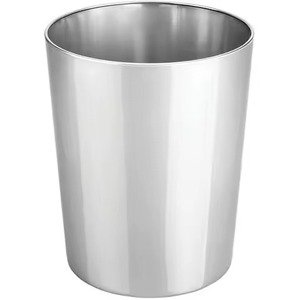 Premium Household Metal Dust Bin Designed For Elegant Storage In Living Room Bedroom Kitchen Interiors - Product Image 5