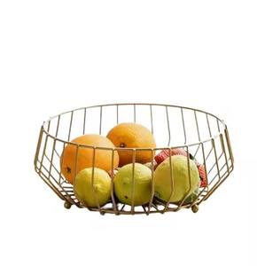 Cesta de Almacenamiento Metálica de Diseño, Organizador Elegante para el Hogar, Oficina, Decoración de Mesa de Comedor, Organizador Decorativo para Mesa de Comedor - Product Image 5