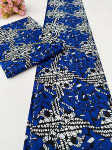 Tissu en coton imprimé africain Ankara de haute qualité du Sénégal pour la confection de vêtements Hollandais - Product Image 4