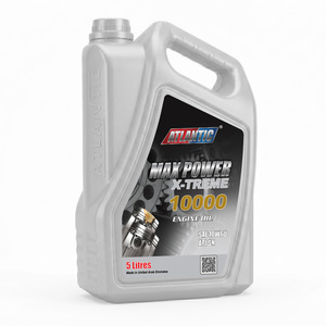 น้ำมันเครื่องกึ่งสังเคราะห์สำหรับแข่งรถ10W-60รถ Atlantic Max Power Extreme SAE น้ำมันหล่อลื่นรถยนต์ API sn/cf ACEA A3/B4ซุปเปอร์คาร์ - Product Image 2
