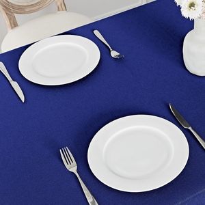 Tovaglia Rettangolare 52x70 Pollici Impermeabile in Lino Testurizzato, Resistente alle Macchie e alle Pieghe, Lavabile, Tessuto Decorativo per Tavolo - Product Image 5