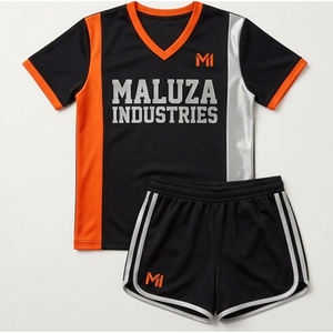 Uniformes de porristas sublimados de alta definición, ropa de equipo personalizada para conjuntos de competición de porristas profesionales - Product Image 5