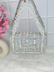 Embrayages perlés luxueux Portefeuilles design faits à la main Broderie exquise sac à main de soirée PAR ARTISANAT DE LUXE à PAS CHER PRIX - Product Image 3