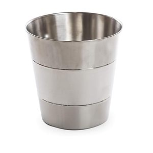 Poubelle en fer thermolaqué écologique, vente en gros, poubelle en métal, logo personnalisé pour bureau, hôtel, restaurant, cuisine - Product Image 3