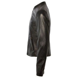 Vestes en cuir véritable pour hommes, style polyvalent, idéales pour les soirées ou la saison froide. Veste en cuir pour hommes. - Product Image 2