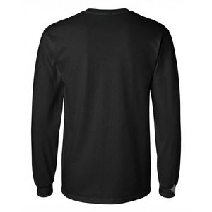 เสื้อยืดแขนยาวผู้ชาย ผ้าฝ้าย 180 GSM คอกลม สวมใส่สบาย น้ำหนักเบา เหมาะสำหรับกิจกรรมกลางแจ้ง ชุดลำลองประจำวัน แฟชั่นเสื้อผ้าพื้นฐาน - Product Image 2