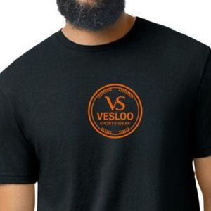 Camiseta Básica Informal para Hombre, Tejido de Algodón Transpirable, Manga Corta, Cuello Redondo, Cómoda para el Día a Día, para Gimnasio, Correr y Ocio - Product Image 4