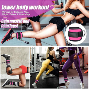 Wholesale Fitness <b>Ankle</b> Straps Foot <b>Support</b> <b>Ankle</b> Protector Guard with Buckle Sports Feet Leg Straps Gym Exercise - Product Image 4