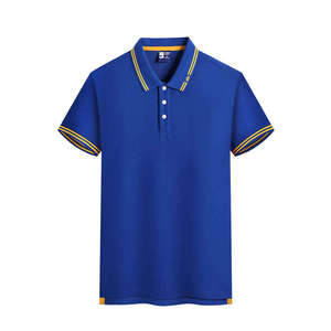 Camisa Polo Personalizada de Manga Corta para Hombre, Casual, Transpirable, para Golf, con Cuello y Puños en Contraste - Product Image 5