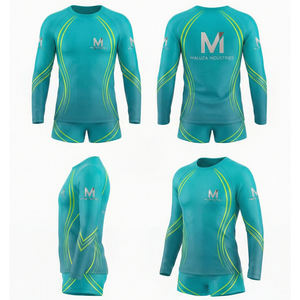 Uniforme Deportivo de Animadoras con Estampado Moderno, Top de Manga Larga y Pantalones Cortos de Poliéster, Conjunto Personalizado para Equipos, Ropa Deportiva Profesional - Product Image 6