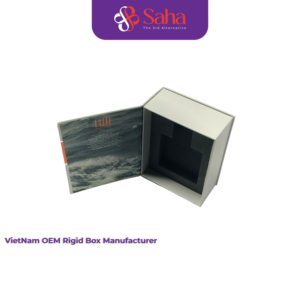 Cajas Rígidas de Papel Kraft Biodegradable Reciclable Hechas a Mano, OEM, Personalizables con Estampado en Lámina Dorada, Grabado en Relieve y Laminación Mate para Regalos - Product Image 3