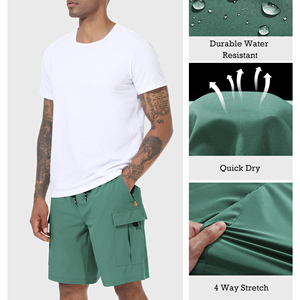 Shorts cargo pour hommes à prix abordable, shorts de travail personnalisés, service OEM en gros, shorts cargo de sport respirants et à séchage rapide - Product Image 4