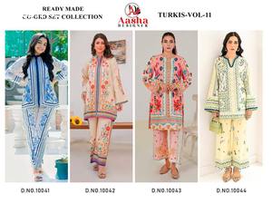 Latest Collection Modern Design Modal Satin with Printed Design <b>Turkish</b> Ready Made Co-ord Set Manufacturer from India - Product Image 3