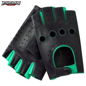 Gants de conduite antidérapants écologiques en cuir souple avec doublure en cachemire, adhérence durable, protection industrielle hivernale, pour le voyage et l'usine - Product Image 1