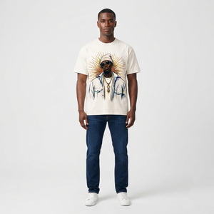 T-shirt imprimé avec graphisme personnalisé, 100% coton, tissu doux, col rond, manches courtes, unisexe, confort optimal. - Product Image 4