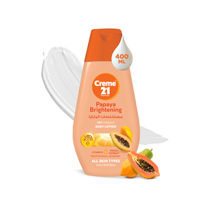 Crème 21 Papaya Body Lotion 400ml Hydratant Éclat de Peau pour Peaux Sèches et Ternes Acheter Directement du Fabricant - Product Image 1