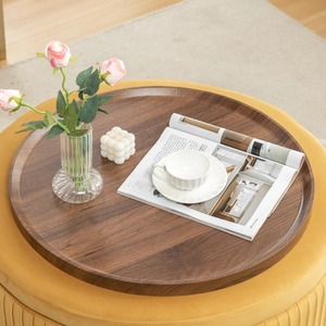 Custom Logo Wooden Tray Eco Friendly Solid Wood Serving Platter for Kitchen Dining and Gift Use At Affordable Price - Product Image 5