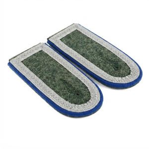 Épaulettes d'uniforme d'officier de service brodées de qualité supérieure, gris champêtre, 2026 - Product Image 3