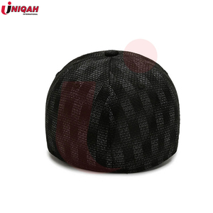 Unisex 6-Panel Plaid Baseball Cap Cotton Flannel Casual <b>Hat</b> Spring Autumn Fitted 56-58CM - Product Image 4