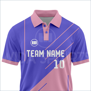 เสื้อคริกเก็ตแบบกำหนดเอง ชุดทีมซับลิเมชั่น ระบายอากาศ แห้งเร็ว แขนครึ่งตัว ชุดกีฬาคริกเก็ต ขายส่ง - Product Image 4