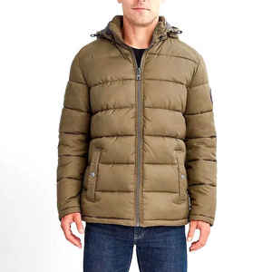 Veste matelassée légère et compressible pour homme, protection thermique, idéale pour les voyages, vêtements d'hiver, production OEM en gros - Product Image 1