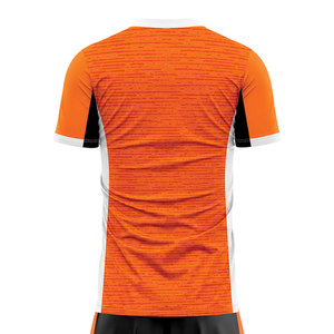 Fábrica superventas que vende directamente uniformes de fútbol. Uniformes de fútbol de malla de poliéster con impresión personalizada. Servicio OEM ODM. - Product Image 4