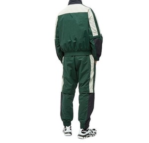 Ensemble de survêtement deux pièces pour homme, coupe large, léger, écologique, séchage rapide, respirant, à capuche, coupe-vent, couleur unie, pour l'hiver - Product Image 4