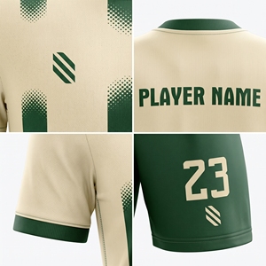Ensemble d'uniformes de football personnalisés, maillot 100% polyester, kit à manches courtes, imprimé en 3D sur le devant, séchage rapide, respirant, vêtements d'équipe pour adultes - Product Image 4