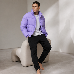 Fashion puffer jacket created for comfortable warmth with durable construction and easy layering for seasonal casual streetwear - Product Image 6