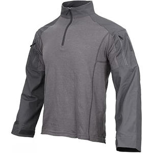 Camiseta Polo Táctica de Manga Larga para Hombre, 200 g/m², Secado Rápido, 100% Poliéster, Logotipo Personalizado, Uniforme de Trabajo de Seguridad para Exteriores - Product Image 1