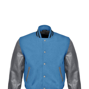 <b>Varsity</b> <b>Jacket</b> Recycled Polyester Letterman <b>Bomber</b> Oversized Cut Snap Closure Letterman Detail Professional For Men <b>Women</b> - Product Image 5