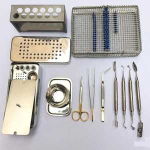 Salaar Industry Dental PRF Boîte complète avec kit de brossage doux pour chirurgie implantaire dentaire, en acier inoxydable allemand certifié CE - Product Image 1